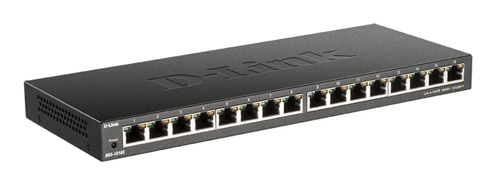 Switch DLINK 16-Port Gigabit Unmanaged Desktop