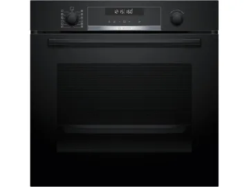 BOSCH pećnica  Serie 6| CRNA, A, PIROLIZA, AutoPilot 30,71L,AirFry, Teleskopska vodilica, 10 progra