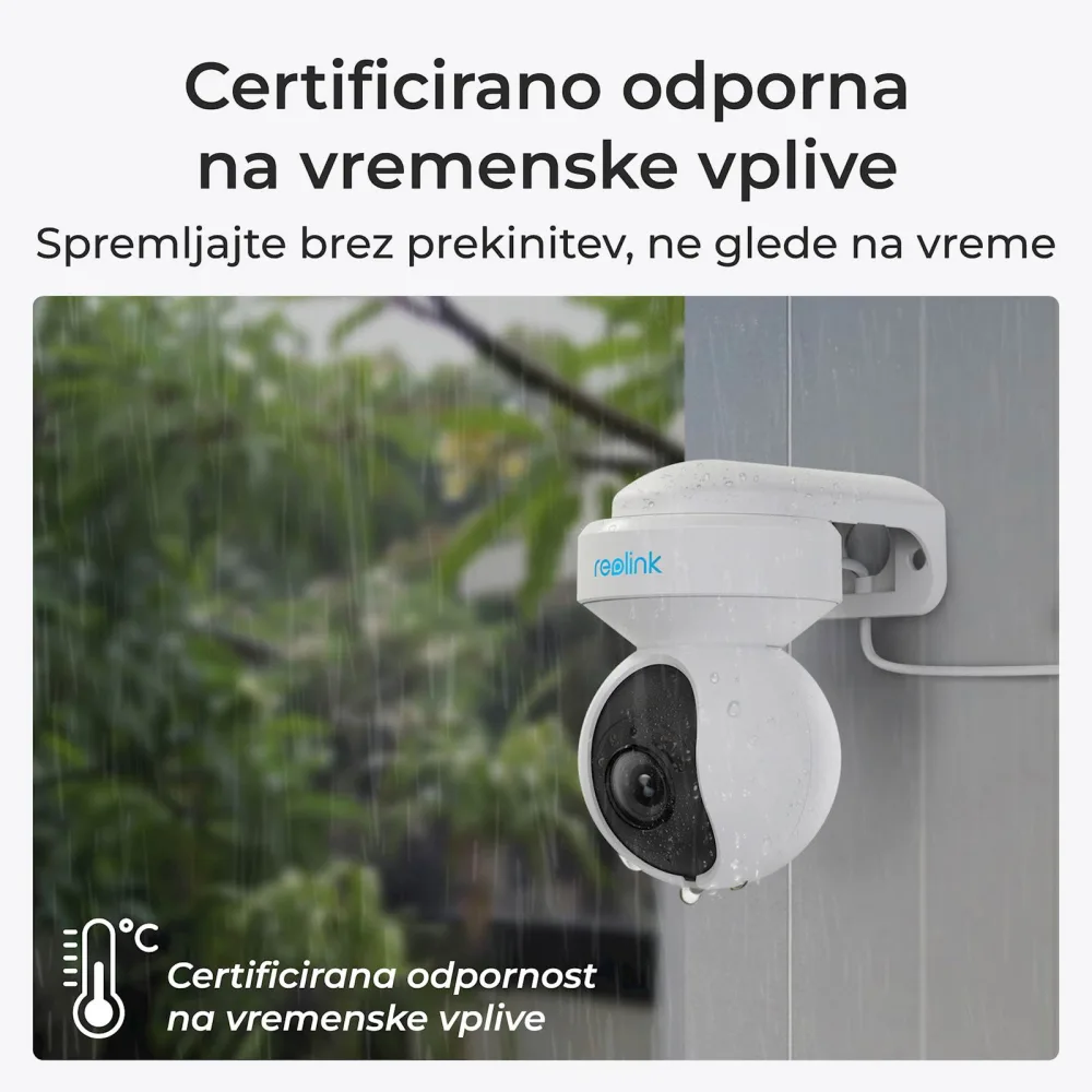 Reolink Ip Kamera E serija E560P 4K, 8MP PTZ, 3x zoom, POE