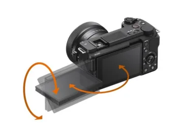 Sony Vlog-Camera ZV-E10 II BodCMOS formata APS-C s 26,0 mp;4K do 60p; kinematografski vlog;