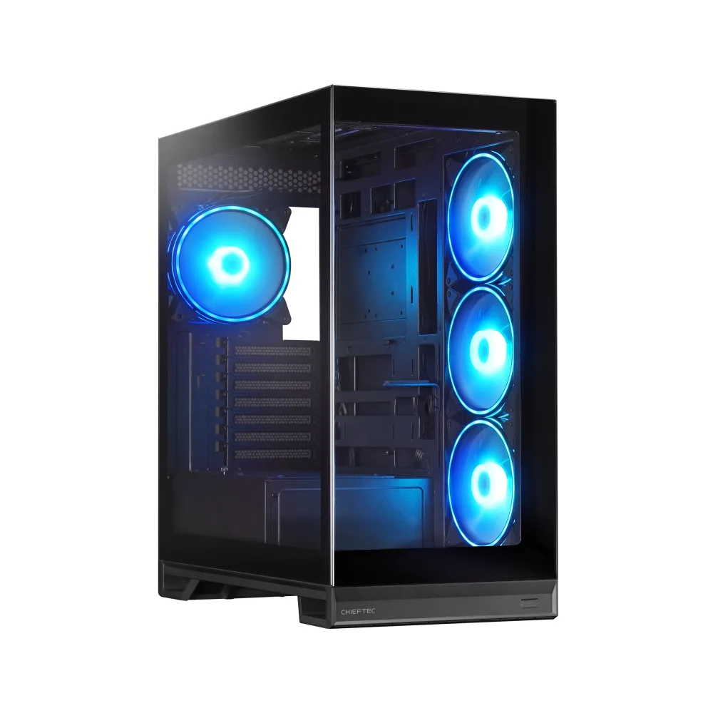 Chieftec Vista Max Case4x140mm A-RGB fans, temp glass420mm GPU, 178mm CPU Cooler, 360mm rad