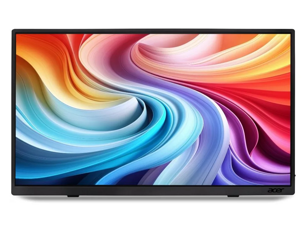 Acer PM161QT, 15.6'' prenosnimonitor, IPS, 6 ms, zvučnici,VESA 75x75, 220 cd/m2, HDMI, 3x USB C
