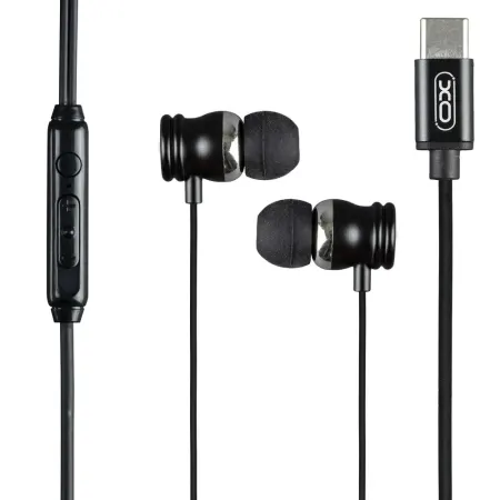 XO In-Ear Slušalice sa mikrofonom Type-C EP56 Black
