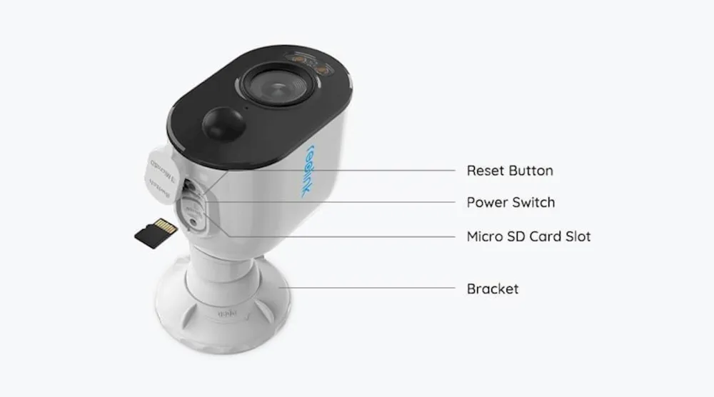 IP Kamera Reolink Argus serija B330 bijela