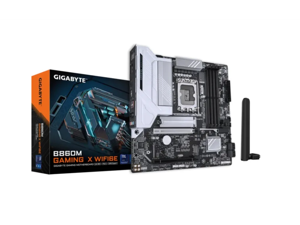 Gigabyte MB B860 DS3H LGA1851;4xDDR5; 2xM.2; 4xSATA 8xUSB; 1xHDMI, 2xDP; USB Type-C, mATX;