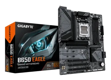 Gigabyte MB B650 EagleAM5; 4xDDR5; up to 256GB,(up to 7600MHz); 4x SATA,3xM.2, DP, HDMI