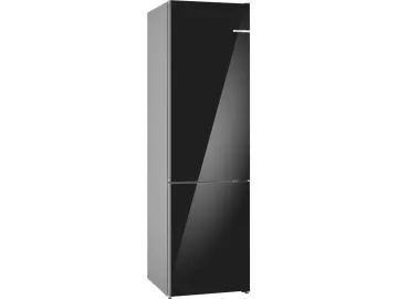 BOSCH Samostojeći Serie 6|Staklena vrata CRNA, NoFrost203X60;  Perfect Fit,