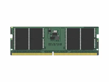 Kingston 32GB 5600MHz DDR5SODIMM, CL46, 2RX8, 262-pin, 64Gbit