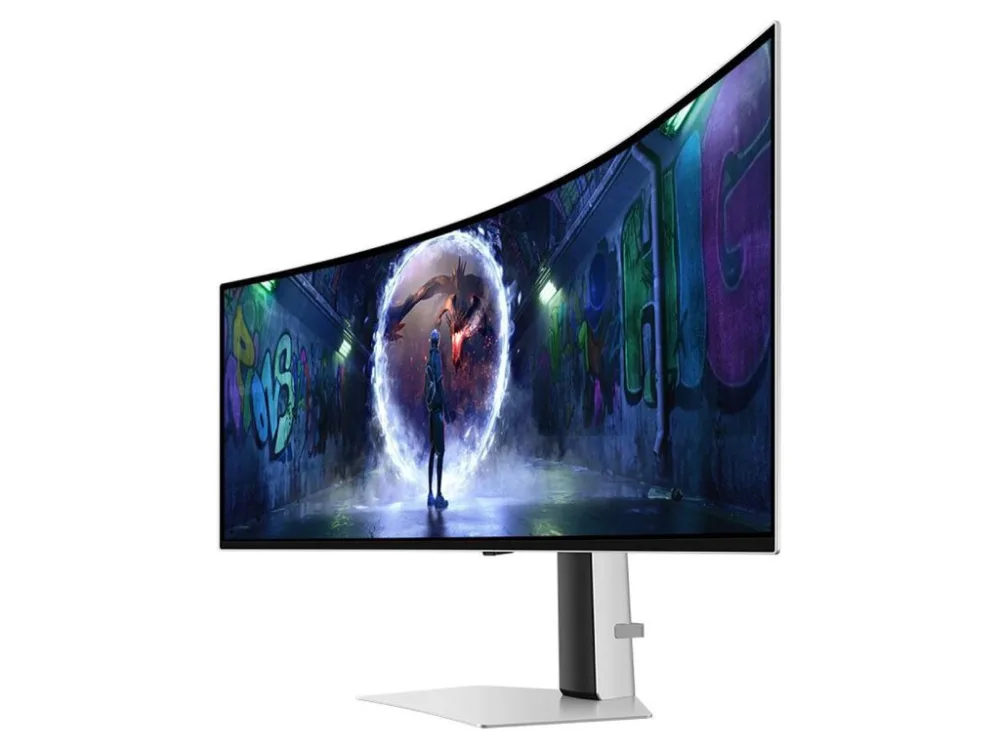 Samsung 49" OLED Monitor G93SD1800R, DQHD, 240Hz, 0.03msDP, HDMI, Micro HDMI, USB-C, HAS, Tilt