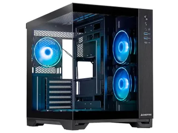 Chieftec Visio Dual Case6x120mm A-RGB, ATX, Temepered360mm radiator, 175mm CPU, 410mm GPU