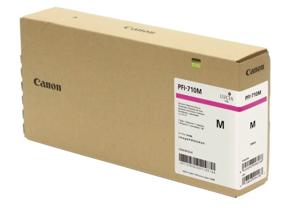 Tinta CANON PFI-710 Magenta