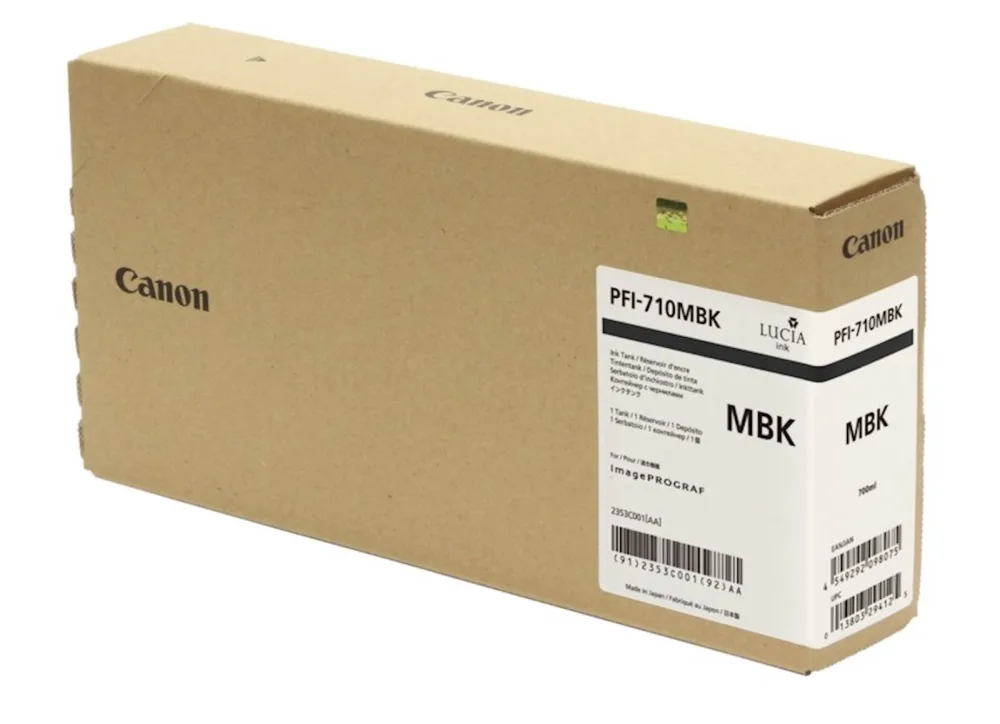 Tinta CANON PFI-710 Matte Black